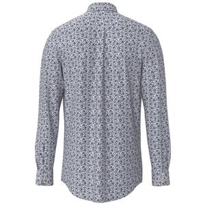 Fynch-Hatton Hatton Blue Floral Print Shirt